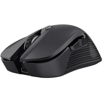 Trust USB datorpele GXT 923 YBAR 24888, 7200 DPI, 6 pogas, bezvadu, RGB apgaismojums, akumulators (24888)
