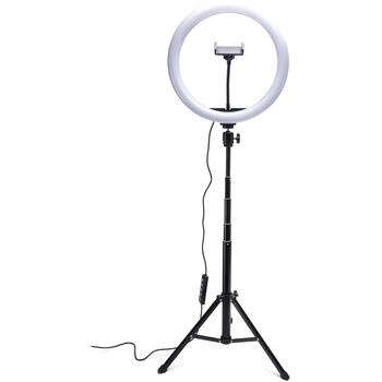 Rio LED gredza gaisma RL12-EU/1,4, 30cm, 5V, 176 LED, tālvadības pults, USB, RGB, 1 tālruņa turētājs (RL12-EU/1,4)