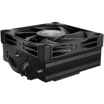 Deepcool AN400 BK procesora dzesētājs R-AN400-BKWNMN-G, 92 mm ventilators, 500-2950 apgr./min, 31.18 cfm, 23.2 dBA, 4 kontaktu PWM (R-AN400-BKWNMN-G)