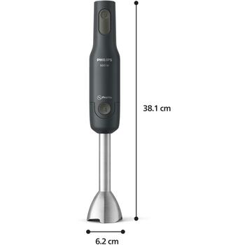 Philips Погружной блендер HR2522/00, Мощность 500 W, Длина шнура 1.2 м, Максимальная скорость 15000 об/мин, Уровень шума 85 дБ (HR2522/00)