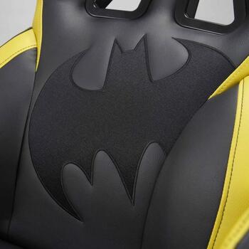 Subsonic Original Gaming Chair Batman SA5642-B1, 13.8kg, 48cm, 51cm, 119-129cm, 120kg, 2D подлокотники, экокожа, функция качания (SA5642-B1)