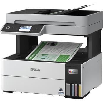 Epson Многофункциональный принтер EcoTank L6460 C11CJ89403, 4-ink, 1200 x 2400 dpi, Wi-Fi, ADF, 250 листов (C11CJ89403)