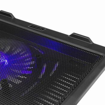 Sbox Dzesēšanas paliktnis CP-19, 15,6 collas, 140x140x15mm, 800-1000 apgr./min, 47,35 CFM, 21 dB, 2 pozīcijas, 1 USB (CP-19)