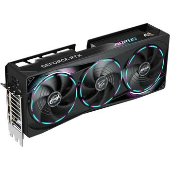 Gigabyte Видеокарта GV-N5080AORUS M-16GD 16GB GDDR7, 256 бит, PCI-E 5.0, 2805 МГц, 3 x DisplayPort, 1 x HDMI (GV-N5080AORUS M-16GD 1.0)