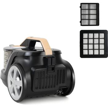Lovio Пылесос LVCVC003, 899W, 4.54kg, 3l, HEPA H13, телескопическая труба, автоматическая намотка шнура, резиновые колеса (LVCVC003)