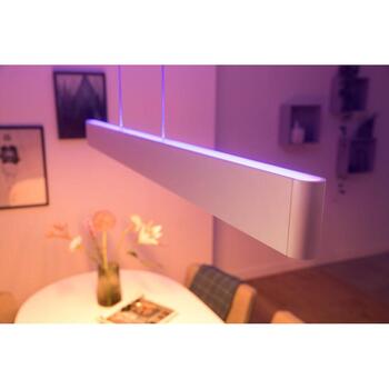 Philips Hue Ensis подвесной светильник 8719514343467, 79Вт, 2000-6500K, 5500лм, LED, Bluetooth, диммируемый, белый (8719514343467)
