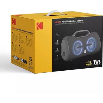 Kodak PWS-2248 Портативная беспроводная колонка PWS2248, IPX5, Bluetooth V5.0, 10м, TWS, AUX, USB MP3, 60Вт, 8-10ч (PWS2248)