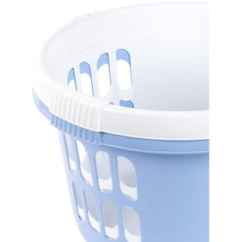 Beldray Корзина для белья LA00000174CRNEU7, 30L, белый, синий, пластик, 2 шт., 32x45.5x47cm (LA00000174CRNEU7)