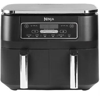 Ninja AF300EU karstā gaisa fritieris, 7.6L, 2470W, 6 programmas, 40-240°C, melns (AF300EU)