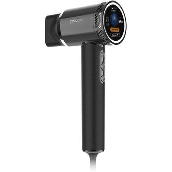 Cecotec Фен Waves i-Sensor Pro A01_EU01_118879, 1600 Вт, 4 температурных режима, ионная функция, черный, диффузор (A01_EU01_118879)