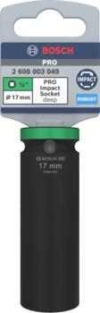 Trieciena uzgriežņatslēgām PRO IMPACT MUCIŅA BOSCH 2608003049 (2608003049)