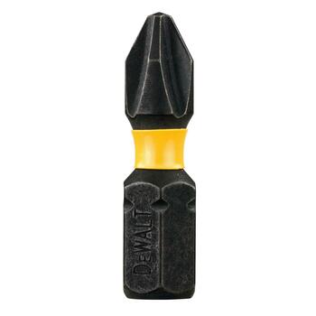 Dewalt FlexTORQ бит для отвертки DT7994T-QZ PH2 25mm, 5 шт, термообработанный, ударопрочный, увеличенный срок службы (DT7994T-QZ)