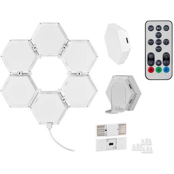 Tracer Декоративная лампа TRAOSW47256, 9W, 5V, 6 ламп, Bluetooth 5.0, Wi-Fi, затемнение, дистанционное управление (TRAOSW47256)