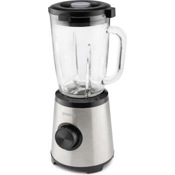 Gorenje Блендер B1300E, 1300 Вт, 1.75 Л, Пластик, Черный/Нержавеющая сталь, Многофункциональность, 2 скорости (B1300E)
