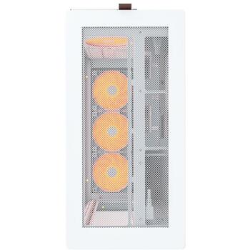 Montech Kaste HS01 PRO (W), Midi Tower, 2x USB 3.0, 480mm, 240mm, 480mm, 2x 120mm aizmugurē, 3x 120mm apakšā, 4x 2.5
