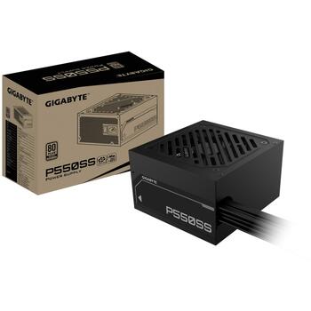GIGABYTE Datora barošanas bloks GP-P650SS, 550W, 80 PLUS Silver, 120mm ventilators, pilnībā modulārs (GP-P650SS)