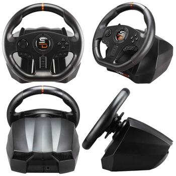 Subsonic Sacīkšu stūre SV 710 Pro Sport SA5595-PC, 270 °, 28 cm, 14 pogas, USB, PC, Windows 8/10/11 (SA5595-PC)