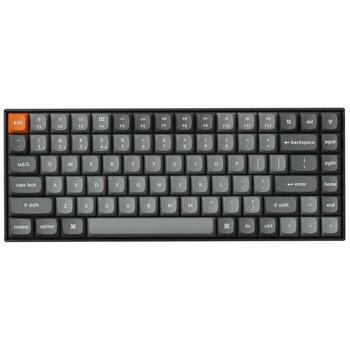 Keychron клавиатура K2M-J3 75% 84 клавиши, RGB LED подсветка, 2.4 GHz, Bluetooth, механические переключатели, 1000 Гц (K2M-J3)
