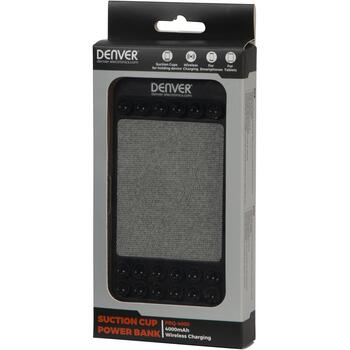 Denver Power Bank PBQ-4000 117140000310, 4000mAh, 5V 2A, 5V 2A общий выход, 1A беспроводной выход, USB-C + Micro USB (117140000310)