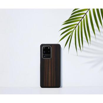 Man&Wood чехол M6722B, коричневый, совместим с Samsung Galaxy S20 Ultra, 6.9 дюйма (M6722B)