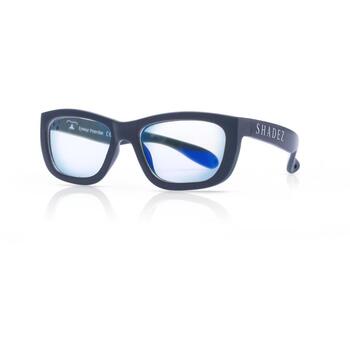 SHADEZ Blue Light Grey Teeny bērnu brilles digitālajām ierīcēm, SHZ 114, 7-16 gadi, zils gaismas filtrs, aizsargpārklājums (SHZ 114)
