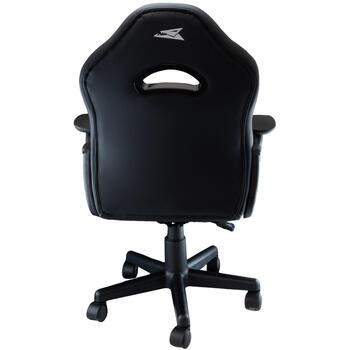 Baracuda Игровое Кресло ABALONE-B/W, 42-52см, 130кг, 5-лучевая база, черно-белый дизайн, регулируемые подлокотники (ABALONE-B/W)