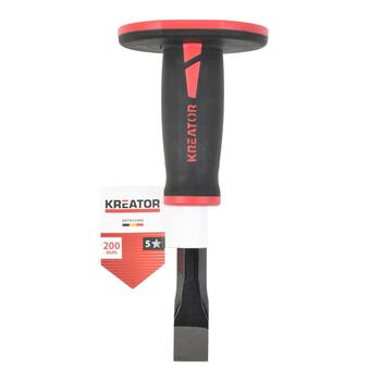 Kreator kalts KRTH23906, 200mm, 21mm, sešstūraina forma, pret slīdēšanu, roktura aizsargs (KRTH23906)