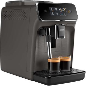 Philips Эспрессо кофемашина EP2224/10, 15 бар, 1.8L, 275g зерна, 12 уровней помола, автоматическая декальцинация (EP2224/10)