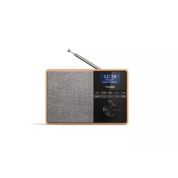 Philips TAR5505/10 портативное радио DAB+/FM, 5 Вт, 20 станций, Bluetooth 5.0, ЖК-дисплей, 100-240 В (TAR5505/10)