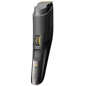 Remington Style Series B5 MB5000 триммер для бороды, черный/желтый, 17 длин 0,4–18 мм, титановые лезвия, беспроводной, 60 мин (MB5000)