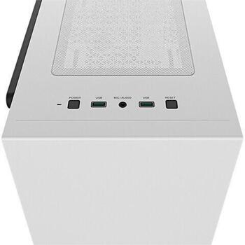 Deepcool MACUBE 110 WH R-MACUBE110-WHNGM1N-G-1, 2xUSB3.0, 1xAudio, 2x3.5