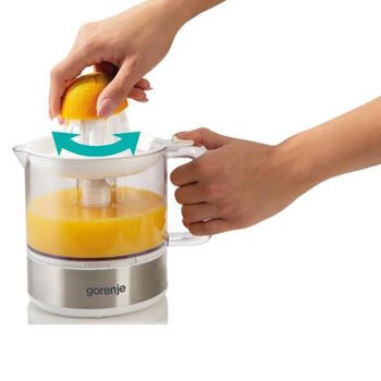 Gorenje CJ30E elektriskais citrusu sulu spiede 0.8 L 30 W 1 ātrums Balts (CJ30E)