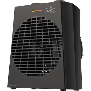 Jata Электрический обогреватель с вентилятором TV74, 2000 W, 1000 W, 230 V, 50 Hz, Черный, Для помещений, Переносной (TV74)