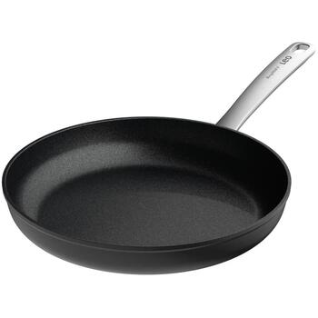 BergHOFF Leo Graphite сковорода 3950479, 28см, 2.4л, антипригарное покрытие CeraGreen, без PFAS, вторичный алюминий, для индукции (3950479)