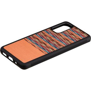 Man&Wood чехол M6542B, 6.2, совместим с Samsung Galaxy S20, дерево, поликарбонат, с изображением (M6542B)