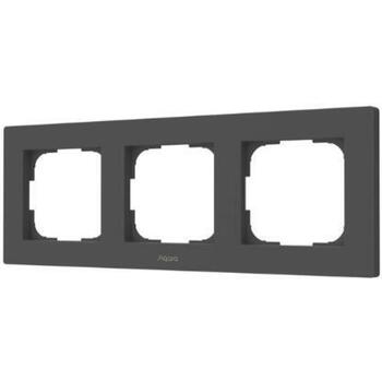 Aqara умный выключатель света FE-X02D-G, серый, 86 × 228 мм, 0.022 кг (FE-X02D-G)