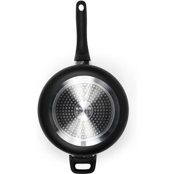 Russell Hobbs Saliekams metāla marmora katliņu un pannu komplekts RH01840EU7, 4 gab, 3,6 kg, melna, nerūsējošais tērauds (RH01840EU7)