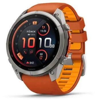 Garmin viedpulkstenis Fenix 9 Pro 010-04337-01, 1.5 collu AMOLED, 466x466 pikseļi, 64 GB, 31 diena, 744 h, 10 ATM, titāna korpuss (010-04337-01)