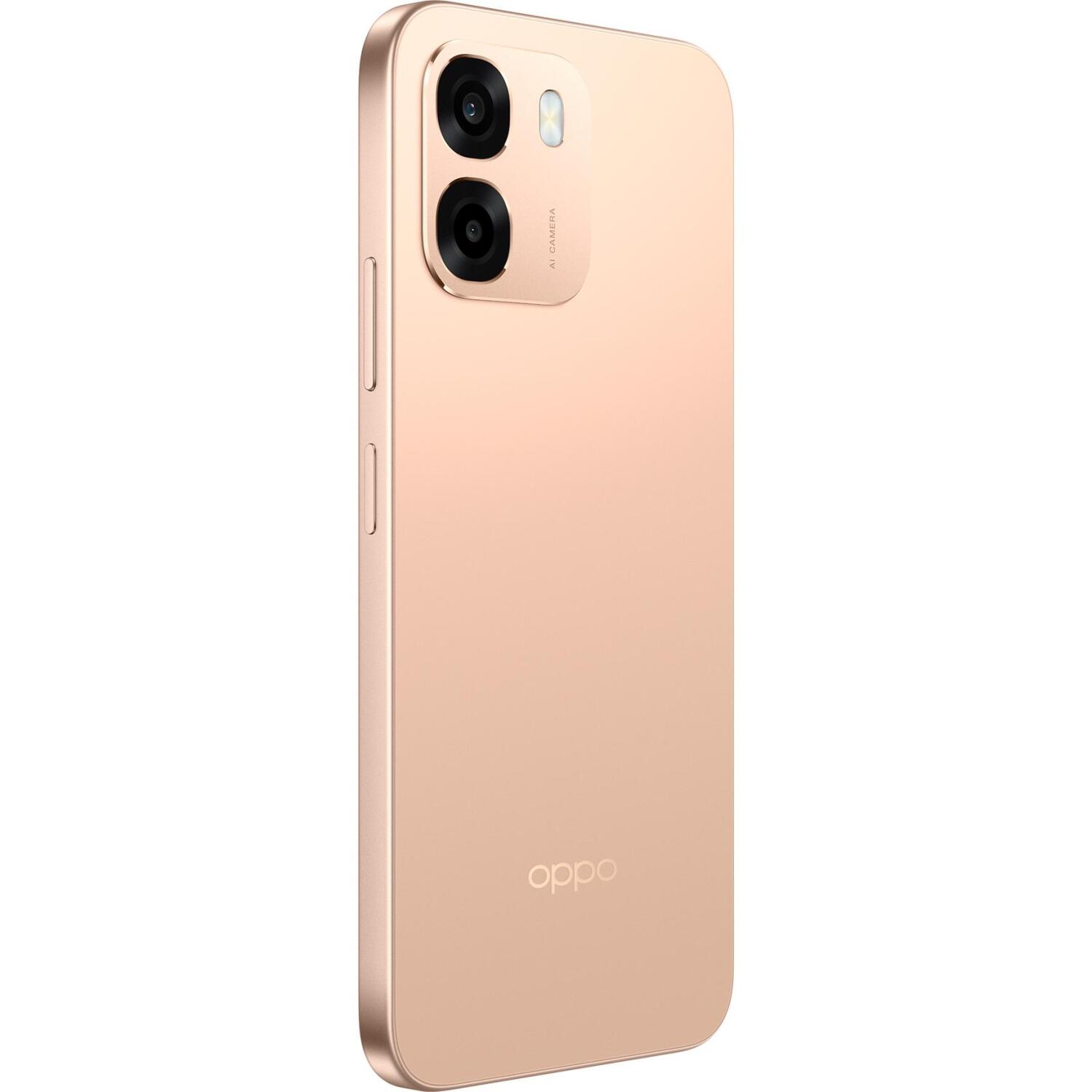 Oppo смартфон CPH2817 110010349848, 6.75in, 6GB, 256GB, 50MP, 8MP, 6550mAh, Android 15, Dual SIM, 4G, Aurora Gold (110010349848)