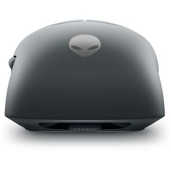 Dell USB оптическая беспроводная игровая мышь, 545-BBFP, 4000Гц, 8000Гц, 26000DPI, 6 кнопок, аккумулятор, черный (545-BBFP)