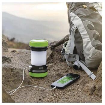 Emos Фонарь P2313, 350lm, 4000mAh, 7h время зарядки, 5-23h время работы, 260m дальность света, IP44, USB-C кабель (P2313)