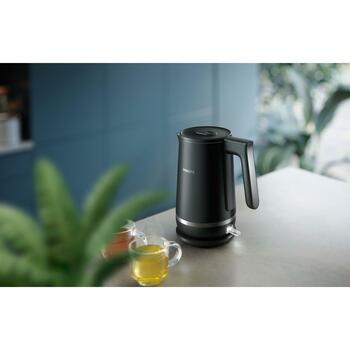 Чайник Philips HD9395/90, мощность 2200 Вт, объем воды 1.7 Л, металлический корпус, без проводов (HD9395/90)