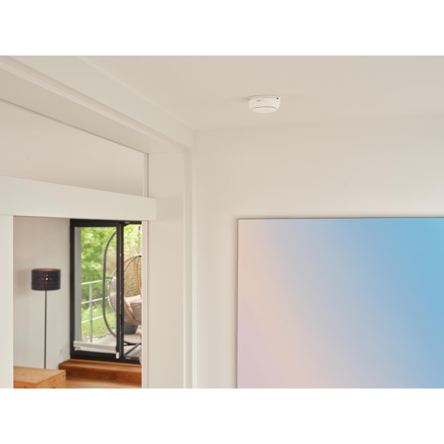 Osram SMART+ WIFI дымовой извещатель 4099854418105, белый, WiFi, Amazon Alexa, Google Home, 3 В (4099854418105)