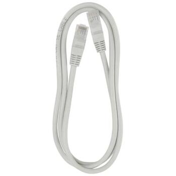 Emos UTP патч-кабель CAT5E S9122, 1м, 8 проводов, RJ45/RJ45, серый, PVC, 1000 Base-T (S9122)