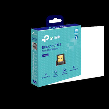 TP-Link UB5A Bluetooth 5.3 Nano USB-адаптер USB 2.0 0.58×0.27×0.74 in Белый (UB5A)