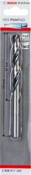 Urbis metālam PointTeQ 10,5 x 87 x 133 mm,1 gab., Urbjmašīnām/skrūvgriežiem POINTTEQ HSS SPIRĀLVEIDA URBIS, 2608577299, BOSCH (2608577299)