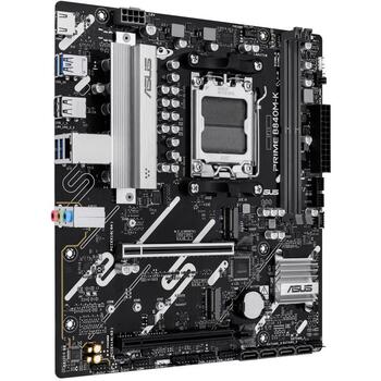 Asus PRIME B840M-K mātesplate 90MB1PK0-M0EAY0, 221mm, 244mm, 2xSATA, 2xM.2, 2xUSB 2.0, 4xUSB 3.2, 7.1 kanāli (90MB1PK0-M0EAY0)
