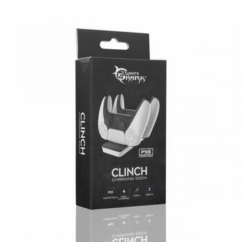 White Shark Зарядное устройство CLINCH PS5-504, 2xUSB Type-C, 600 мА, длина кабеля 80 см, пластик (CLINCH)