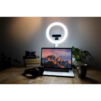 Kodak Настольная кольцевая лампа SL002, 120 LED, 3500-8000 K, 91, 10 W, 5 V, USB 5V/2A (SL002)