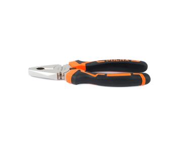 Kombinētās knaibles ar divkomponentu rokturi Cr-V, 200 mm 35-003 POLAX (35-003)